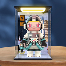适用泡泡玛特MEGA SPACE MOLLY范斯VANS珍藏系列回灯亚克力收纳盒