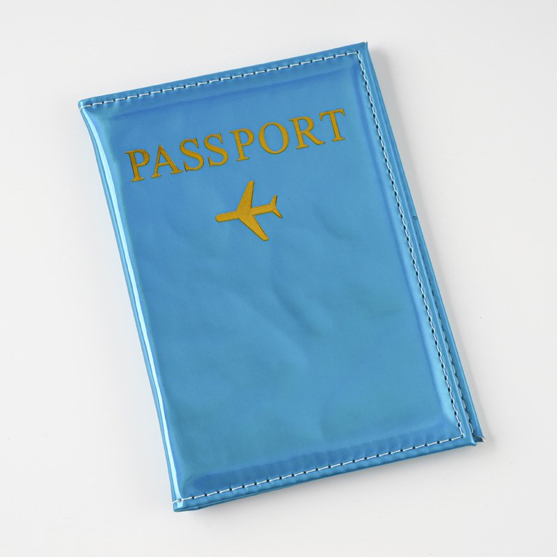 passport holder Bags Type Unisex Basic Classic Style Solid Color Pu Leather Passport Holders