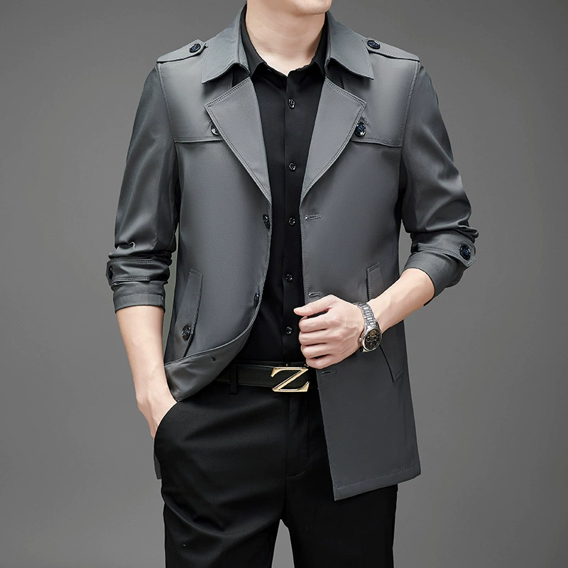 Autumn jacket, trench coat for leisure, Korean style