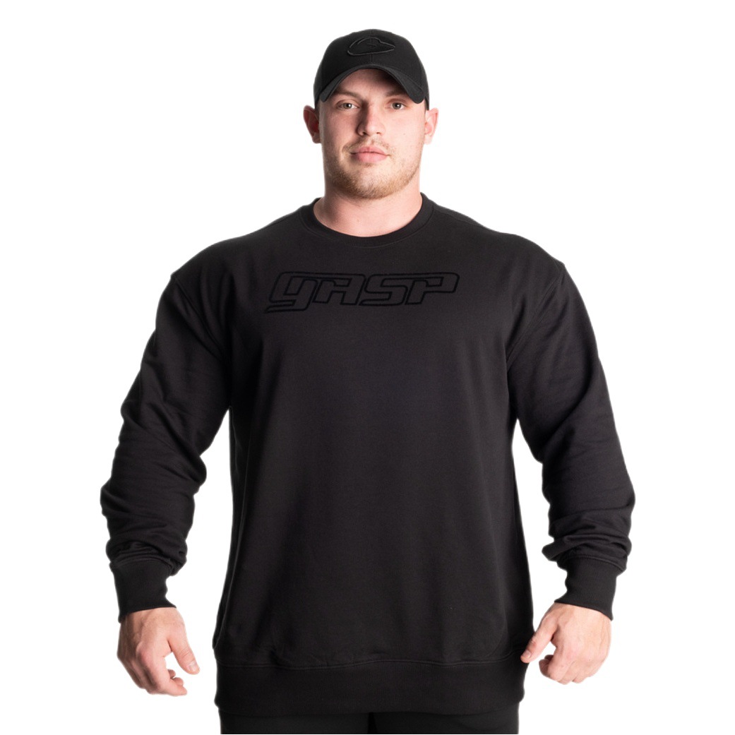 Gymwar sports training flocking fitness long sleeve plus velvet sweater new generation of hair