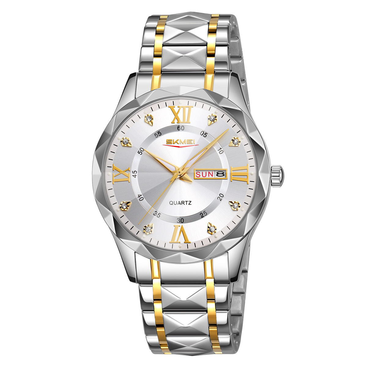 Momento de belleza pareja impermeable reloj calendario de luz nocturna reloj de pulsera transfronterizo caliente reloj de cuarzo fuente de fábrica al por mayor