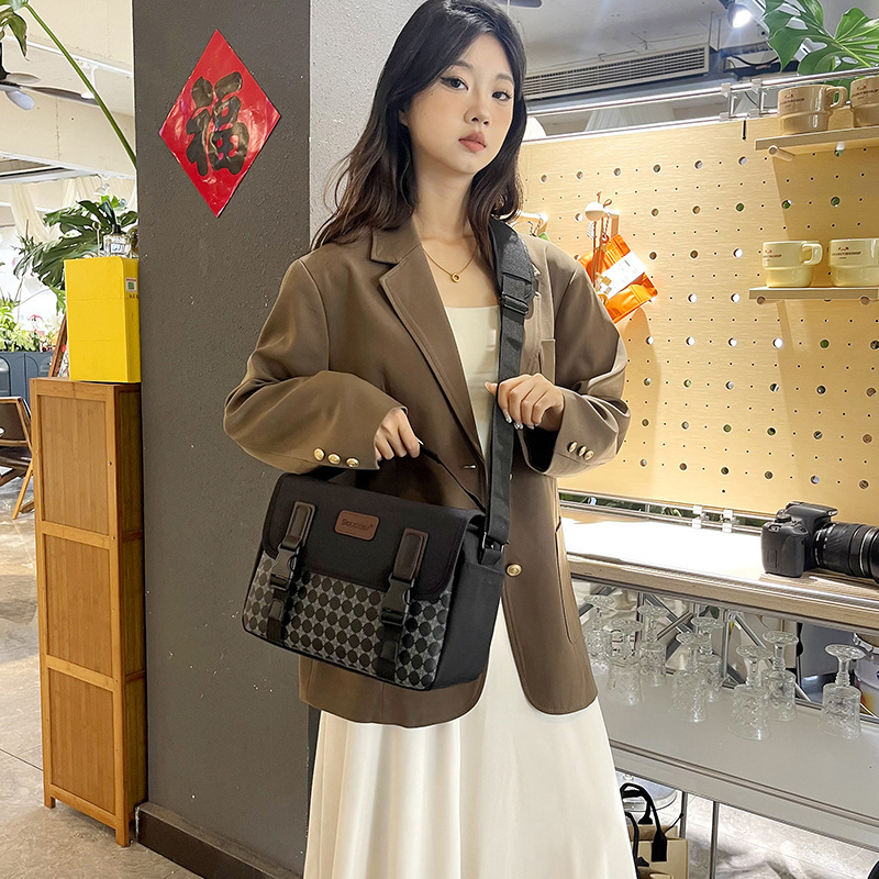 Shoulder Large Capacity Camera Bag SLR Digital Photography Crossbody Bag Multifunctional Waterproof Micro-camera Bag Women's Bag