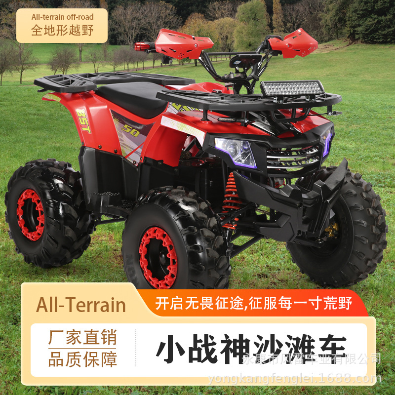 Cuatrimoto Eléctrica Todoterreno ATV 60V 1000W de Hierro y Plástico image 1