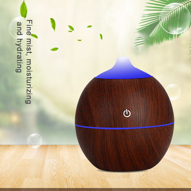 Desktop Ultrasonic Wood Grain Aroma Diffuser, Household Essential Oil Fragrance Machine, USB Humidifier and Aroma Atomizer, in Stock Desktop Ultrasonic Wood Grain Aroma Diffuser, Household Essential Oil Fragrance Machine, USB Humidifier and Aroma Atomizer, in Stock