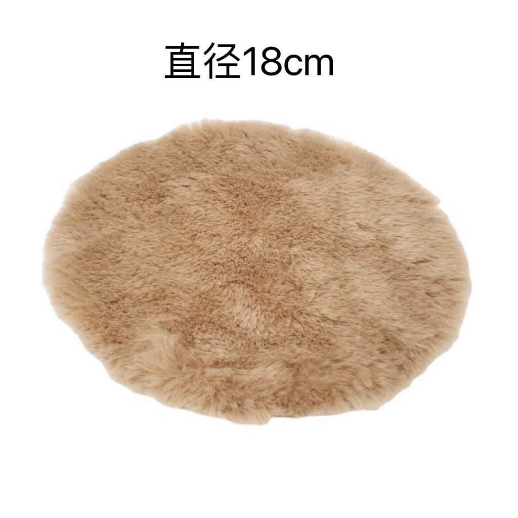 1:12 Dollhouse mini piso modelo decoración 6 puntos bjd alfombra redonda rectangular