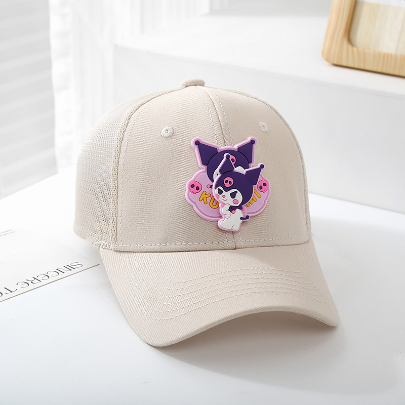 Sombrero para niños, sombrero de red de dibujos animados lindo para bebés, niños y niñas, sombrilla de verano, gorra de béisbol, protector solar al aire libre, gorra de visera
