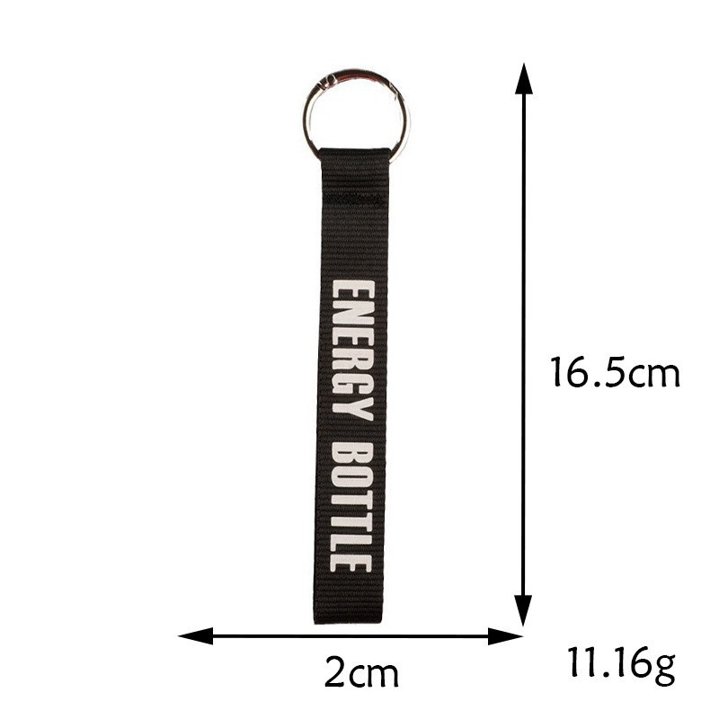 Hervidor cinta portátil tonelada cubo agua taza llavero teléfono móvil cordón multifuncional anillo de acero correa de diseño logo