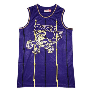 In-Stock Raptors No. 1 Mcgrady No. 23 Vanvleet Retro Version Mesh Basketball Jersey