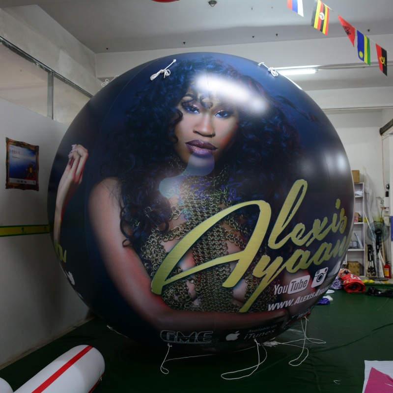 广告飘空球商用充气广告球弹力球大型PVC高清喷绘厂家直销气球