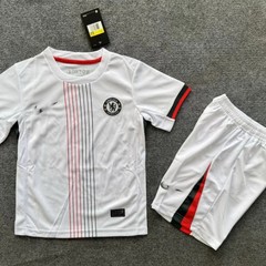 2526儿童俱乐部短袖足球服套装罗马曼城热刺纽卡斯切尔西球衣运动