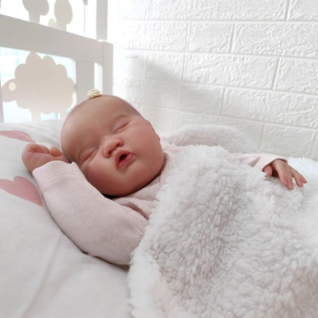 50cm Reborn Ashia simulación bebé Reborn muñeca transfronteriza AMAZON WISH entrega de una sola pieza