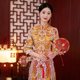 Xiuhe dress bride 2023 new wedding Chinese wedding dress toast dress skirt gown Big Five Fu gown rear gown Emperor Dragon and Phoenix gown