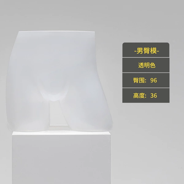 Male hip model (translucent color)