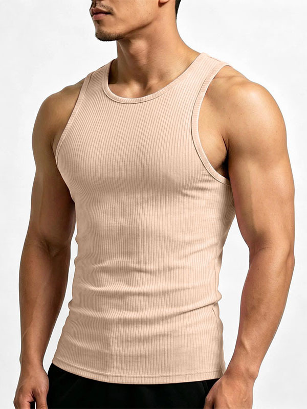 Camiseta sin Mangas Deportiva para Hombre de Poliéster, Secado Rápido, Alta Elasticidad, para Gimnasio image 5