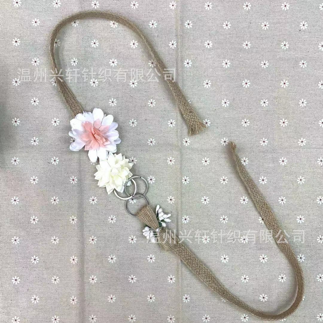 2023新款麻绳腰带编织 时尚搭配高雅女装裤腰带 童装系列