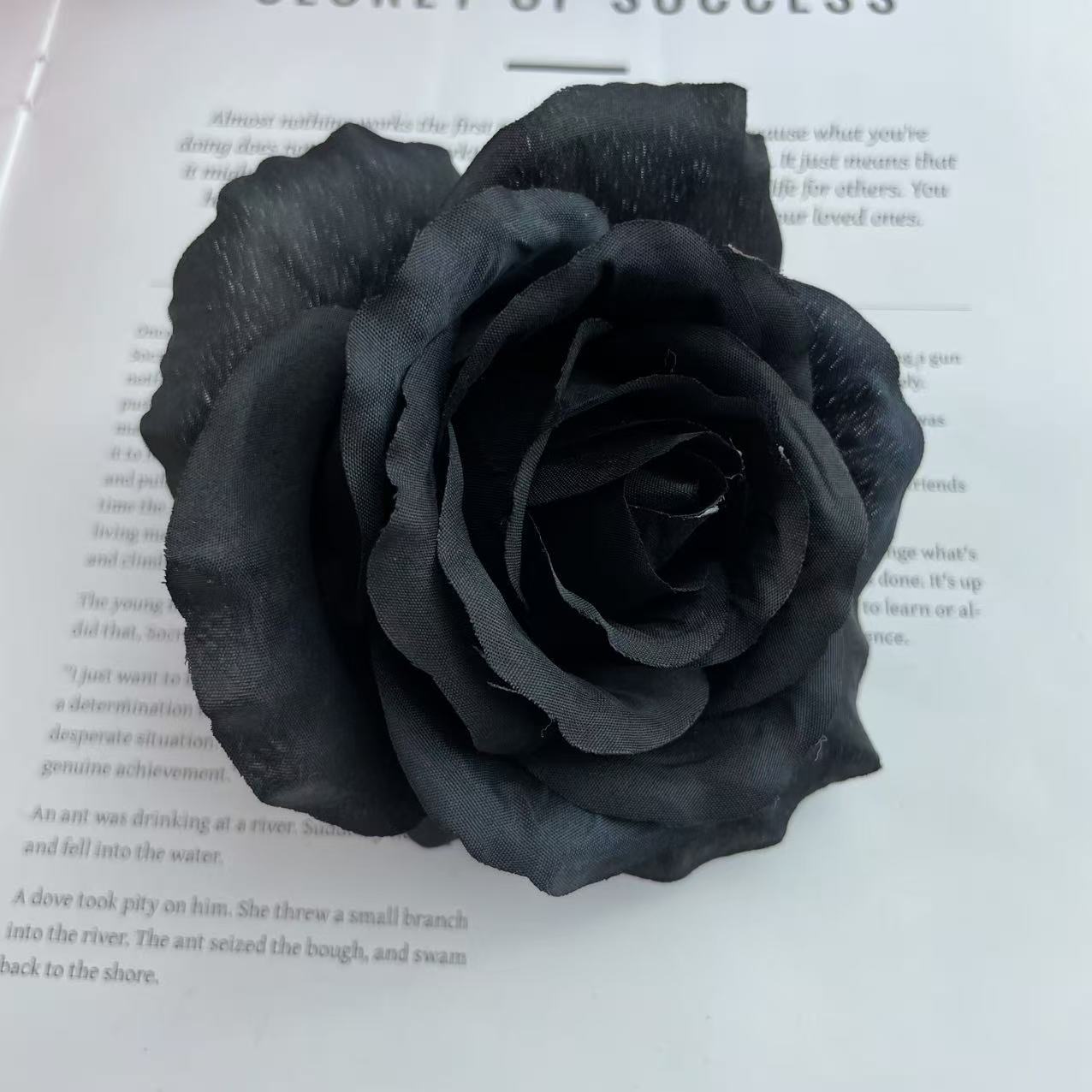 Anna gran rosa cabeza de fábrica al por mayor flowerhead flower corona flower pared flower arrangement artesanía DIY
