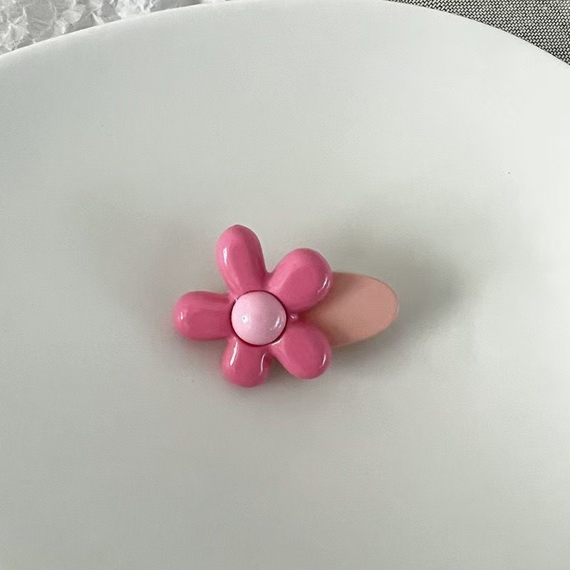 滴油水钻字母发夹女多巴胺抓夹侧边刘海夹轻奢高级感精致小众发夹|undefined