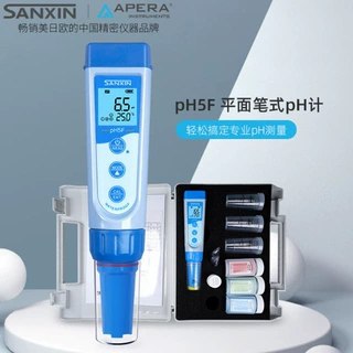 三信平面笔式pH计PH5F酸碱度ph检测仪器皮肤纸张布料