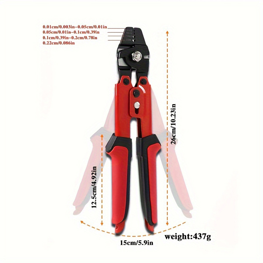 Alicates de pesca estadounidenses Alicates de alambre de acero Alicates de alambre de manga en forma de 8 Alicates de alambre Herramientas de alambre de manga de aluminio Alicates de pesca