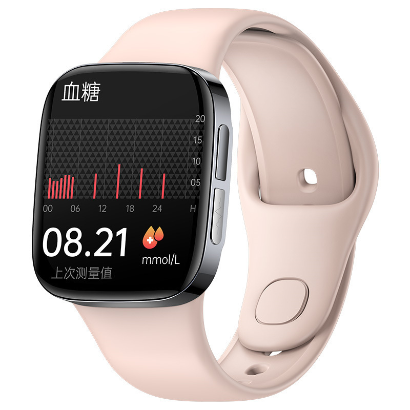 Transfronterizo nuevo reloj inteligente JL08 Bluetooth llamada frecuencia cardíaca ECG electrocardiograma salud pulsera inteligente reloj deportivo