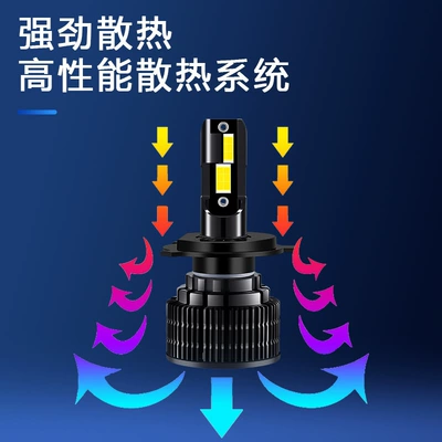 Motorcycle headlights, headlights headlight H4 modified high/low