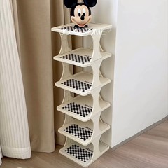 简易鞋架子多层家用门口夹缝鞋子收纳神器宿舍出租屋窄鞋柜置物架