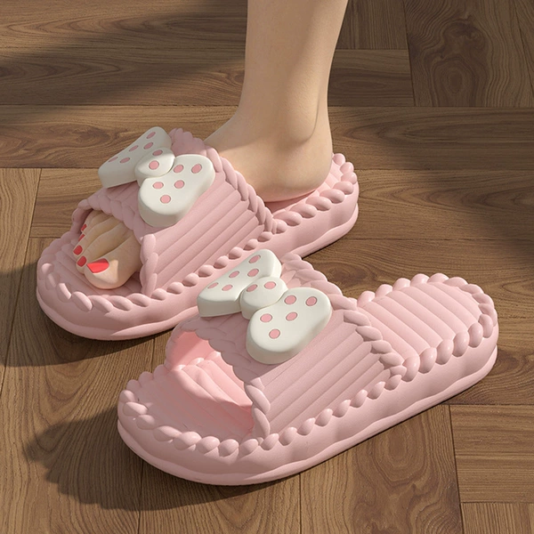Pink [Bow] Chao soft clouds stepping on shit