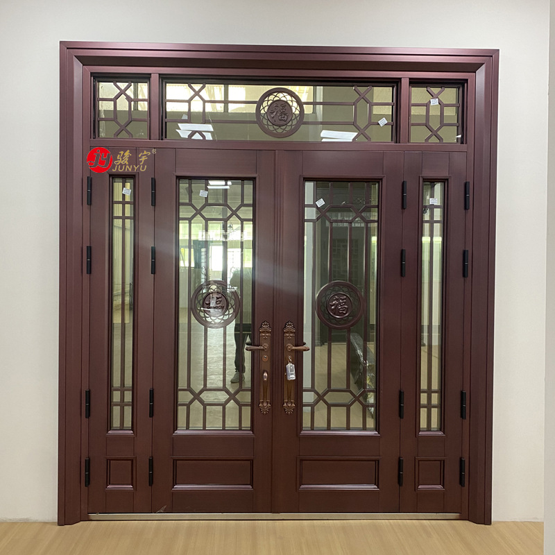 새로운 스타일의 중국풍 유리 패널 도어 (스타일 15)