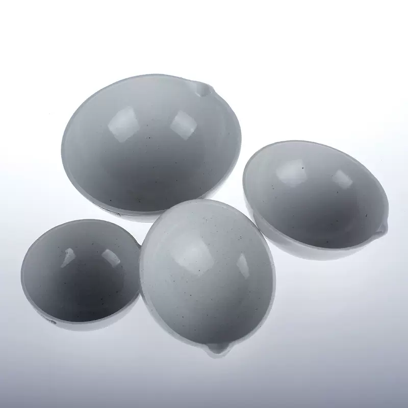 蒸发皿厂家供应实验室器材平底圆底半球形结晶皿玻璃陶瓷蒸发皿