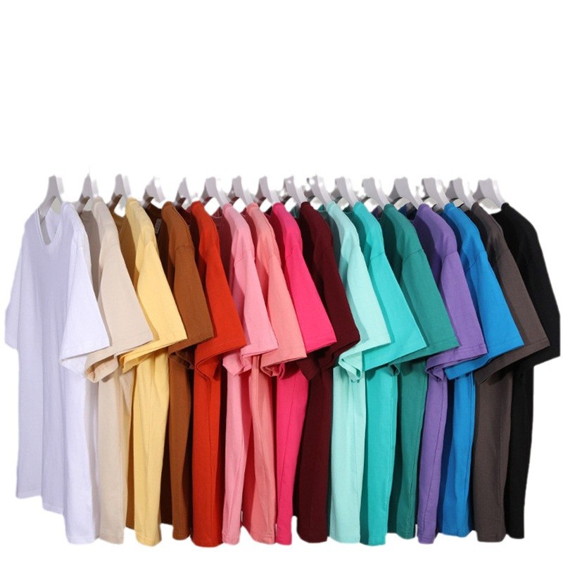 T-shirt with a round collar