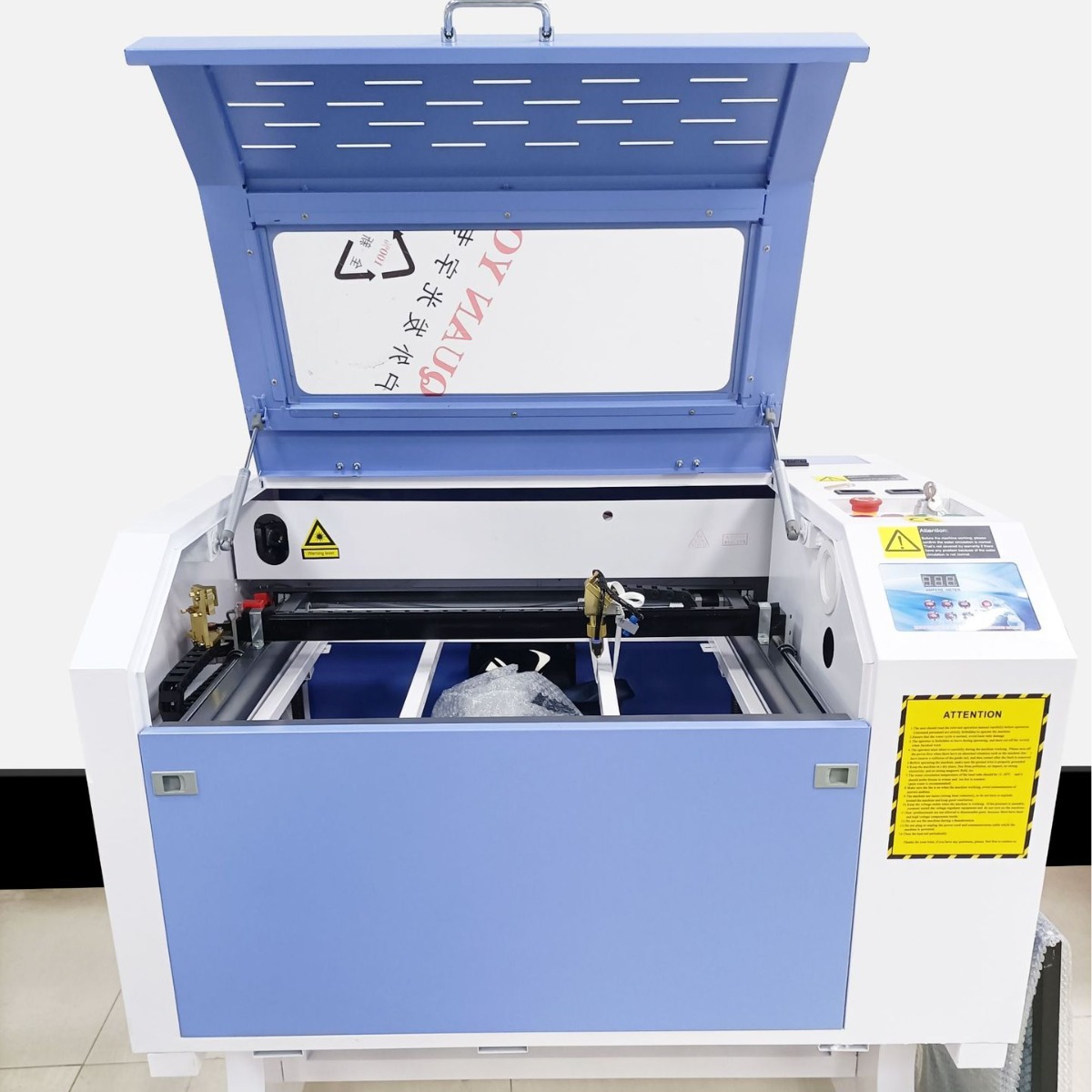 Máquina de grabado láser acrílico plástico madera artesanía máquina de grabado láser