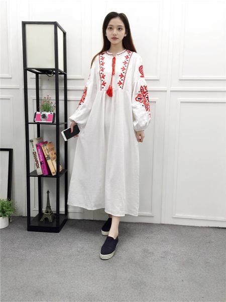 Ethnic summer dress for leisure