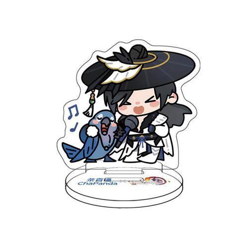 【Hongyi】Mihoyo x Chagee Collaboration 6cm Acrylic Small Standee Game Cartoon Campus Merchandise Wholesale