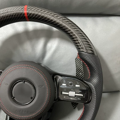 Steering wheel fiber 809 steering wheel assembly