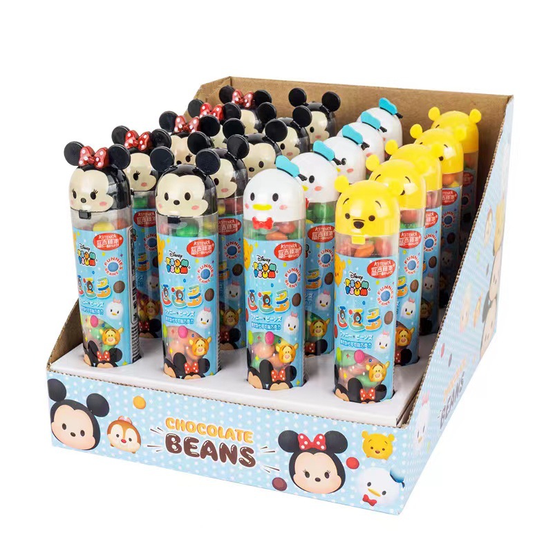 Disco.You chocolate beans rainbow candy Mickey and Minnie shaped jelly beans children's casual snacks wedding candy souvenirs