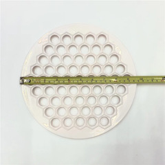 Household manual plastic aluminum dumpling making mold, creative porous dumpling making machine, kitchen dumpling making supplies batch