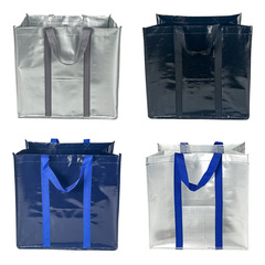 跨境新品廠家貨源 編織加固手提購物袋 防水防潮加厚手提袋