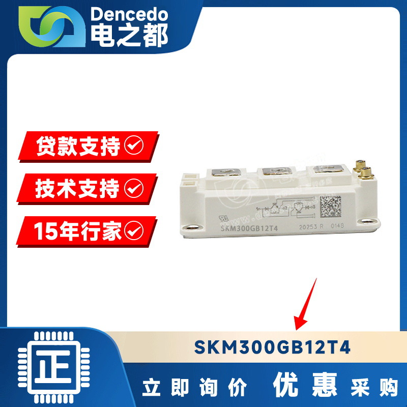 SKM300GB12T4 MODULE IGBT可控硅功率模块 原装全新