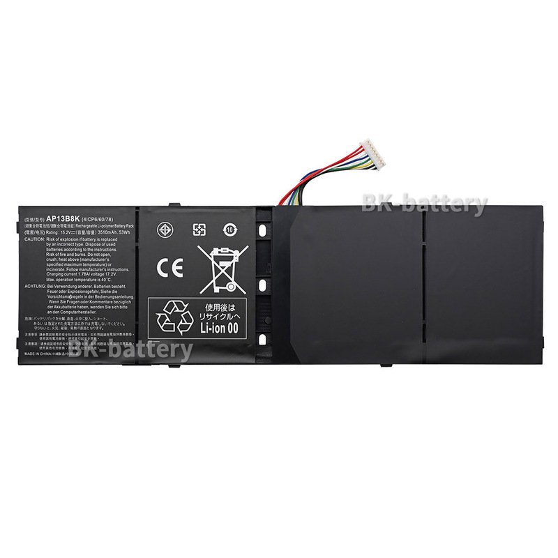 Suitable for Acer V5-452G/552G V5-473 Ap13B3K Ap13B8K Laptop Battery Suitable for Acer V5-452G/552G V5-473 Ap13B3K Ap13B8K Laptop Battery