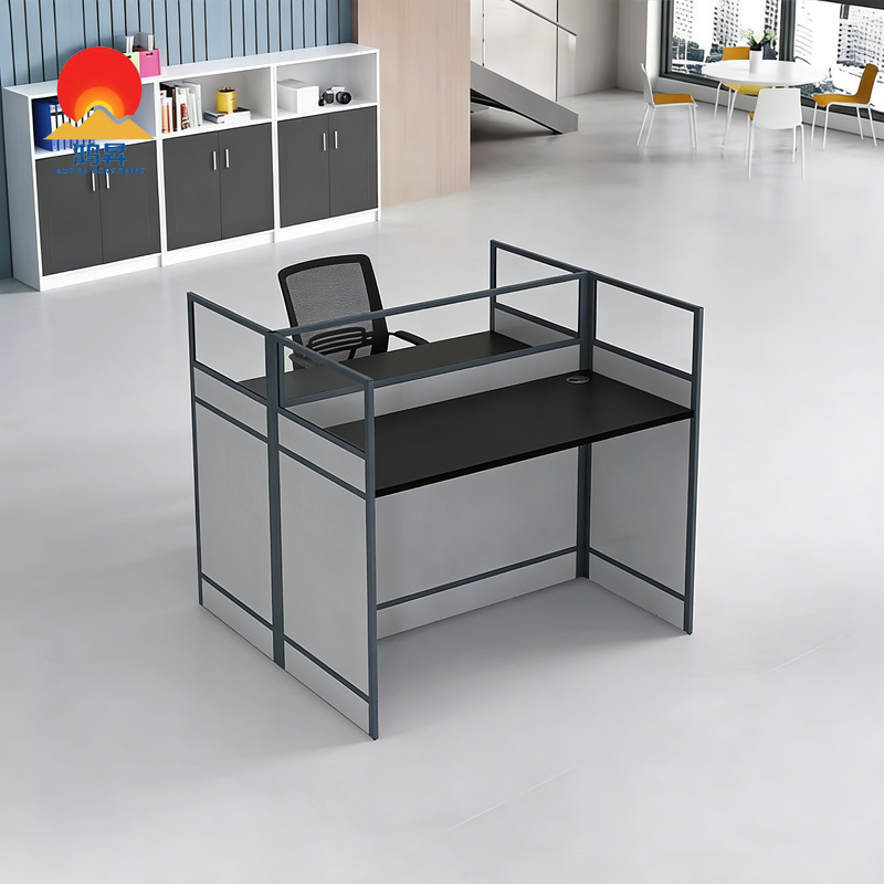 Office Staff Desk Modern Studio Office Desk Partition Computer Desk Single-Person Six-Person Workstation Screen Desk