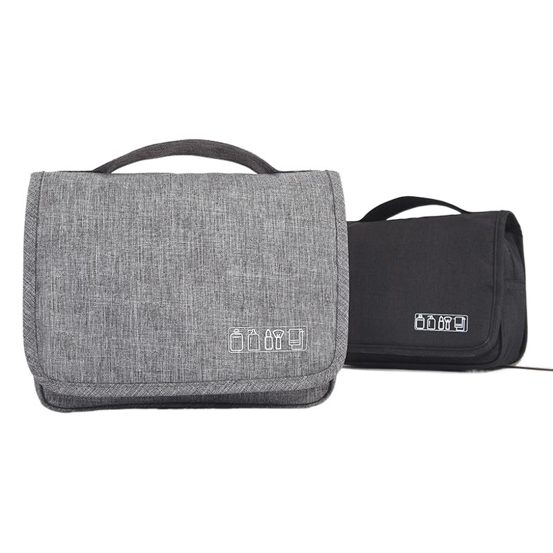 Neceser multifuncional de estilo coreano, bolsa de almacenamiento de cosméticos, neceser colgante, bolsa de cosméticos, gran capacidad y sensación de alta gama