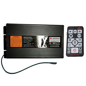 Car Wireless Alarm 400W Car Horn Loudspeaker AS940E Main Unit Tweeter Speaker Set