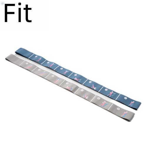 Yoga stretching band multi-section number resistance band posture correction dance training resistance band elastic band manufacturer wholesale