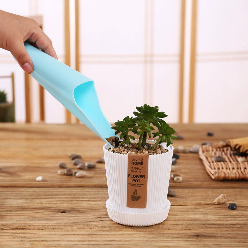 Пластиковое ведро Лопата баррель Лопата легко держать мясо лопатой для смешивания почвы тротуарная Лопата мясные инструменты Лопата ландшафтный дизайн почвы цветочный горшок
