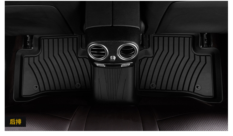 3W Full TPE Floor Mats For Mercedes-Benz C260L E300L GLA200 GLC260 CLACLS GT