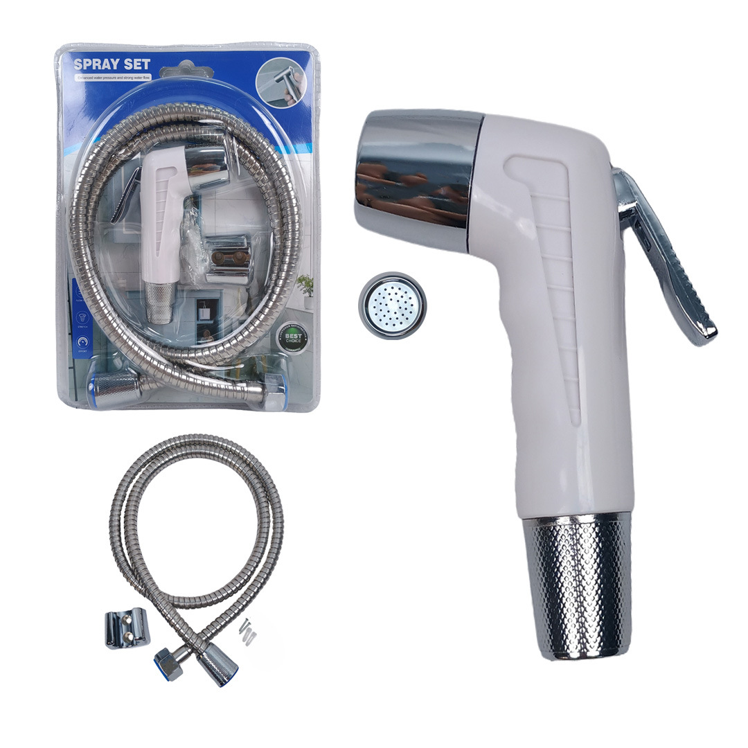 Washbasin, spray gun, nozzle, toilet spray gun set, shower head, pressurized flush, toilet faucet set with aluminum Application Scenario