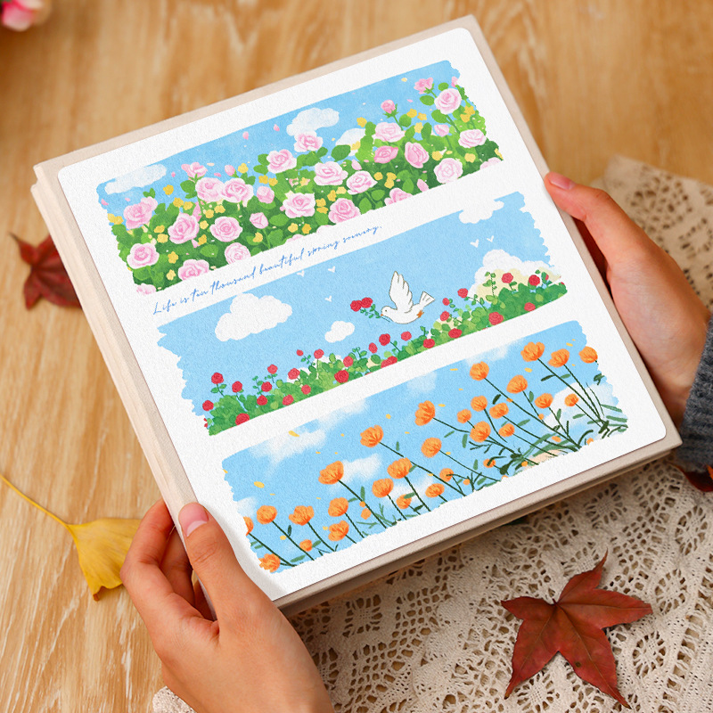 【맑은 들판의 꽃】