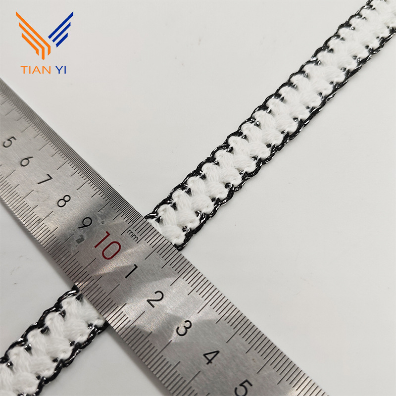 화이트 블랙 실버 * 1.2cm