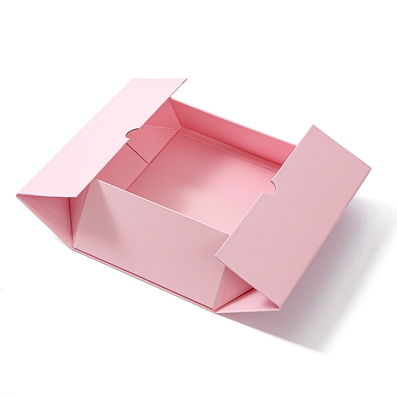 Caja de regalo plegable al por mayor Caja de regalo de la cubierta del cielo y la tierra Caja de embalaje de la cubierta del cielo y la tierra plegable de una pieza Fiesta del arco