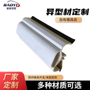 Pvc Plastic Steel Profiles Customized Anti-Collision Edge Protection Plastic Special-Shaped Profiles Pvc Decorative Plastic Strips Interior Assembly Plastic Strips